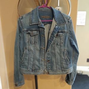 Waist length Denim Jean Jacket